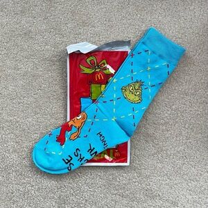 McDonald’s Grinch Blue Socks